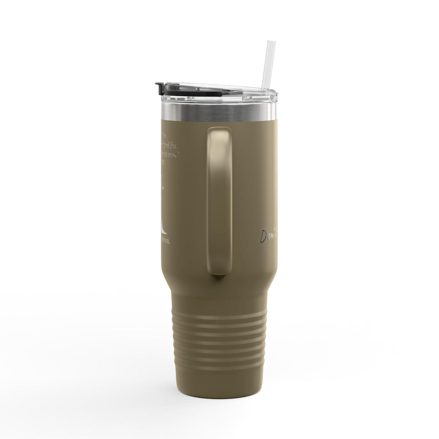 40oz Insulated Travel Mug "The evidence of things not seen." Hebrews 11:1 (KJV)