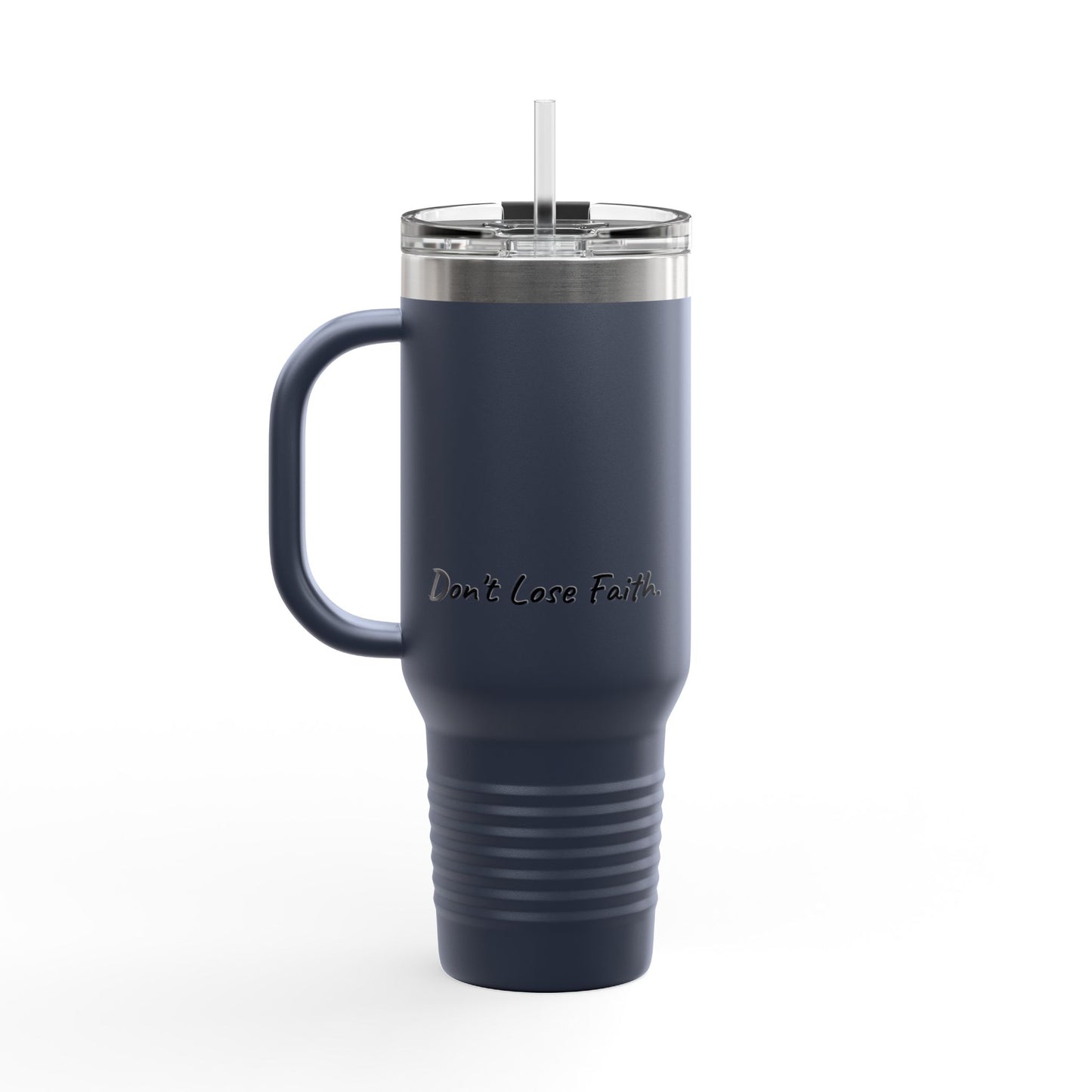 40oz Insulated Travel Mug "The evidence of things not seen." Hebrews 11:1 (KJV)