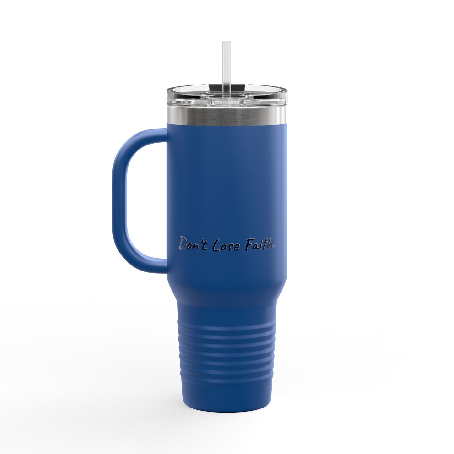 40oz Insulated Travel Mug "The evidence of things not seen." Hebrews 11:1 (KJV)