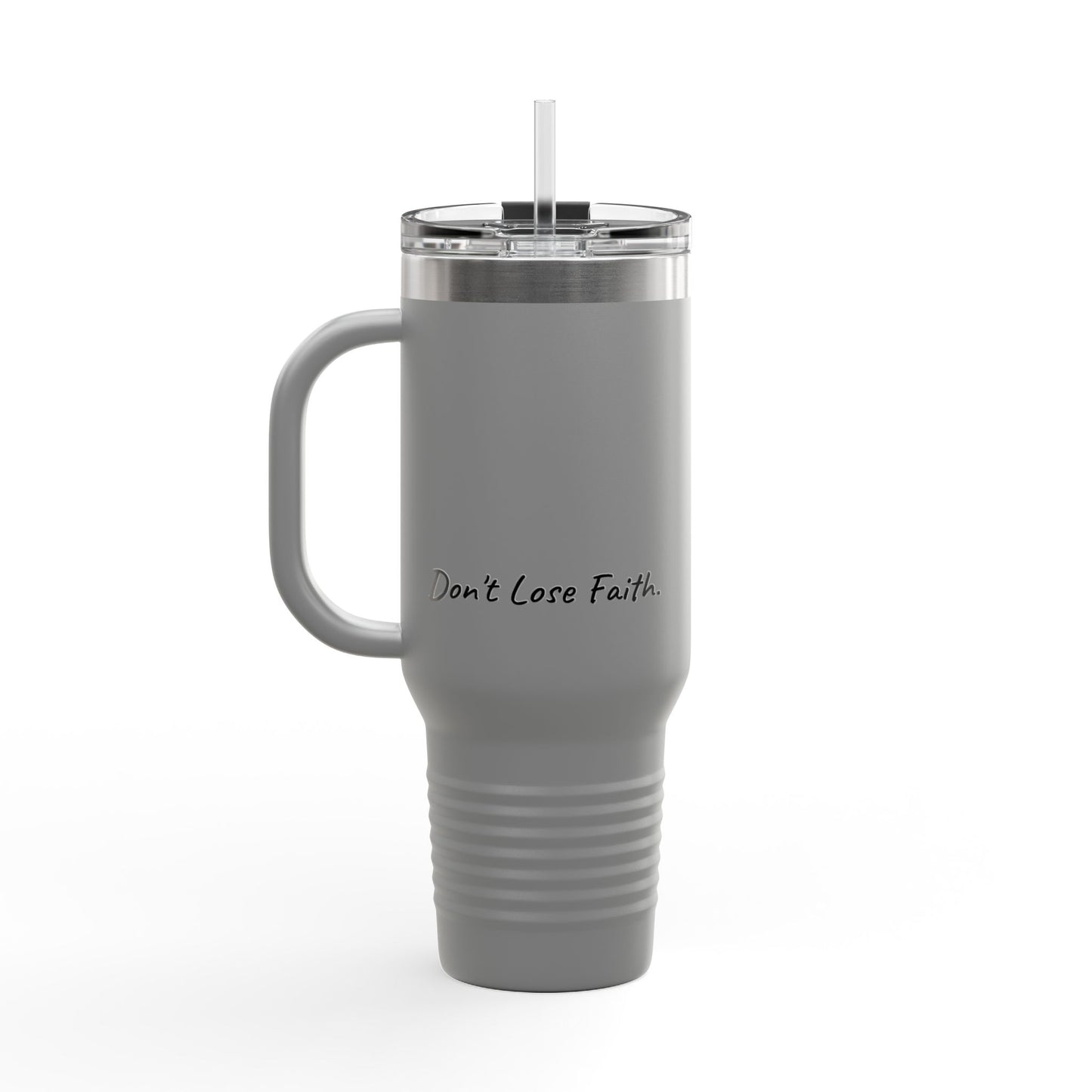 40oz Insulated Travel Mug "The evidence of things not seen." Hebrews 11:1 (KJV)