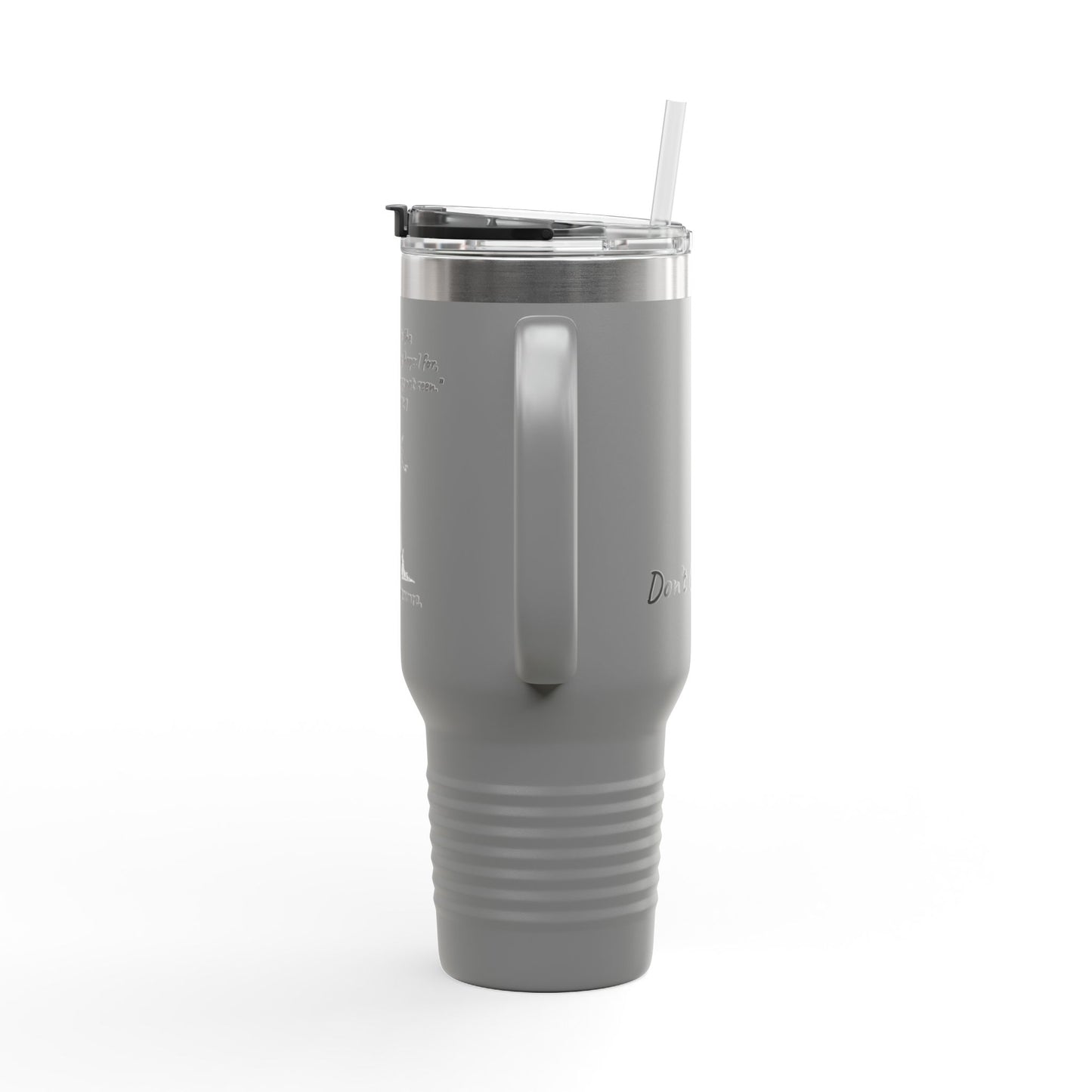 40oz Insulated Travel Mug "The evidence of things not seen." Hebrews 11:1 (KJV)
